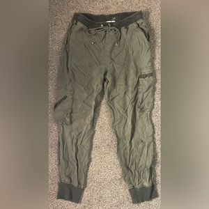 Dark Green Jogger Sweatpants